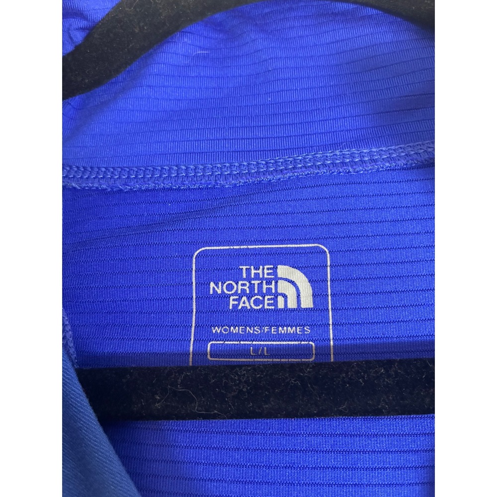 The North Face VaporWick Full Zip Track Jacket Blue Teal Womens‎ Large Gorpcore - Picture 3 of 8